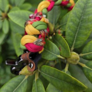 HU 42 cm 8fach geflochtenes Paracord Halsband