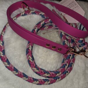 Geflochtene Leine mit BioThane Handschlaufe