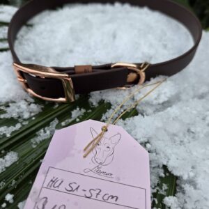 HU 51-57 cm BioThane Halsband dunkelbraun