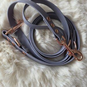 BioThane Leine 19mm grau