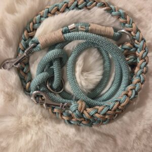 Kombileine - Geflochtene Leine kombiniert mit Tau