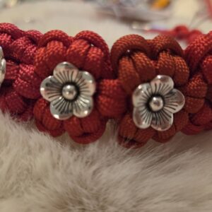 HU 34-41 cm Paracord Halsband Fiorellini