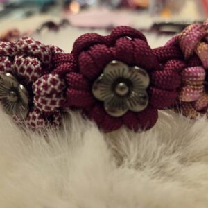 HU 30-40 cm Paracord Halsband Fiorellini