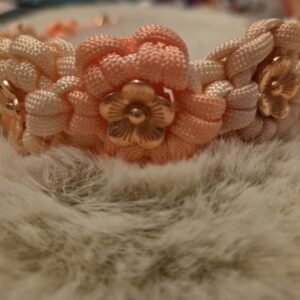 HU 30-38 cm Paracord Halsband Fiorellini