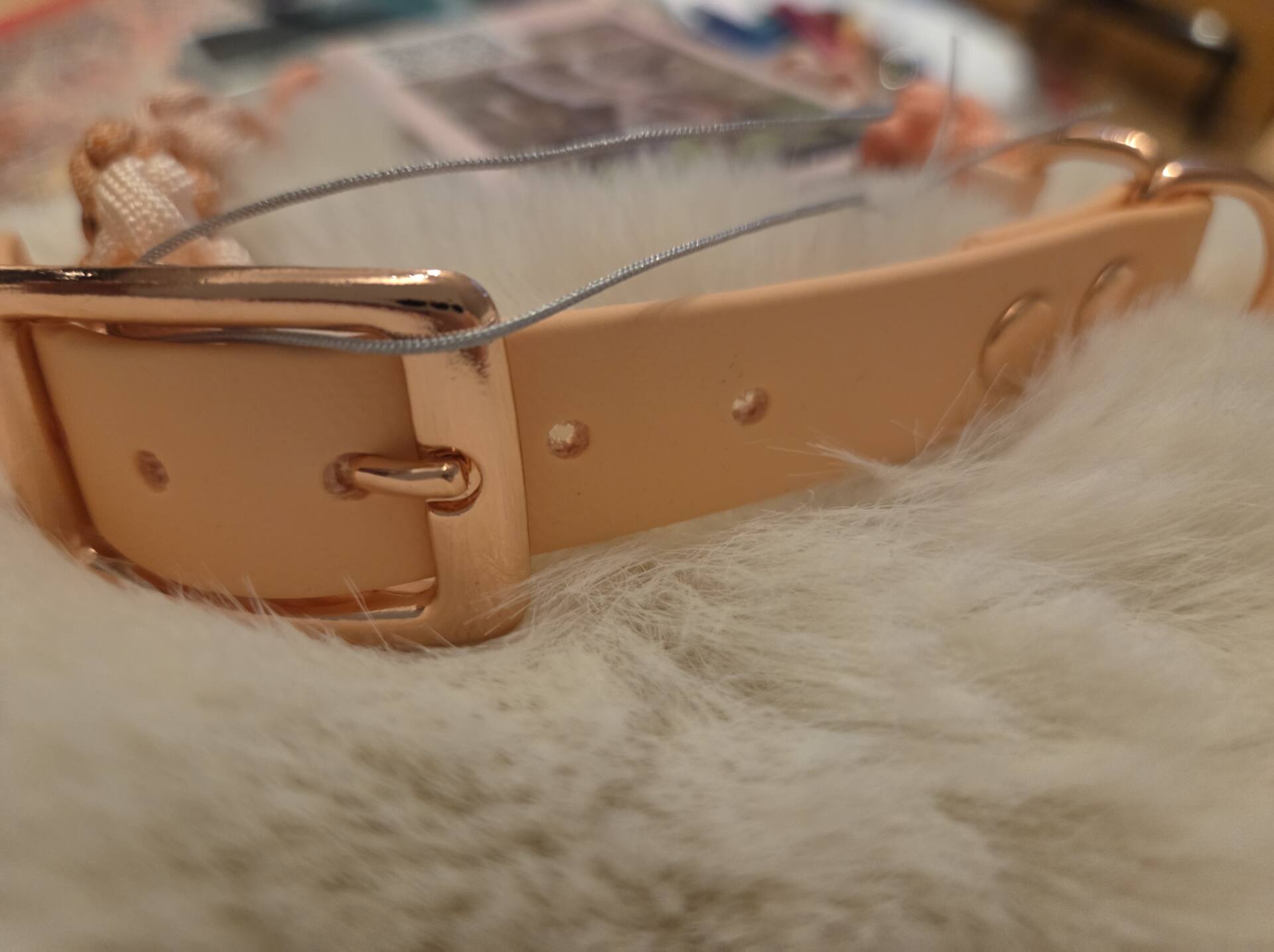 HU 30-38 cm Paracord Halsband Fiorellini – Bild 3