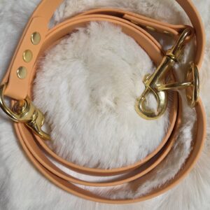 BioThane Leine 19mm Golden Kupfer