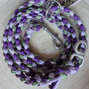 Koppelleine Umhängeschlaufe 150 cm Giro 8fach geflochtenes Paracord