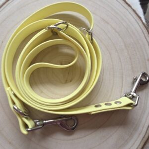 BioThane Leine 19mm Pastel Gelb