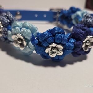 HU 28-35 cm Paracord Halsband Fiorellini