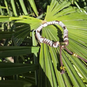 HU 27-30 cm EM-Keramik Paracord-Halsband Serpente 2farbig