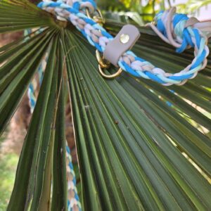 Umhängeschlaufe Cuore geflochtenes Paracord zu Kombileine