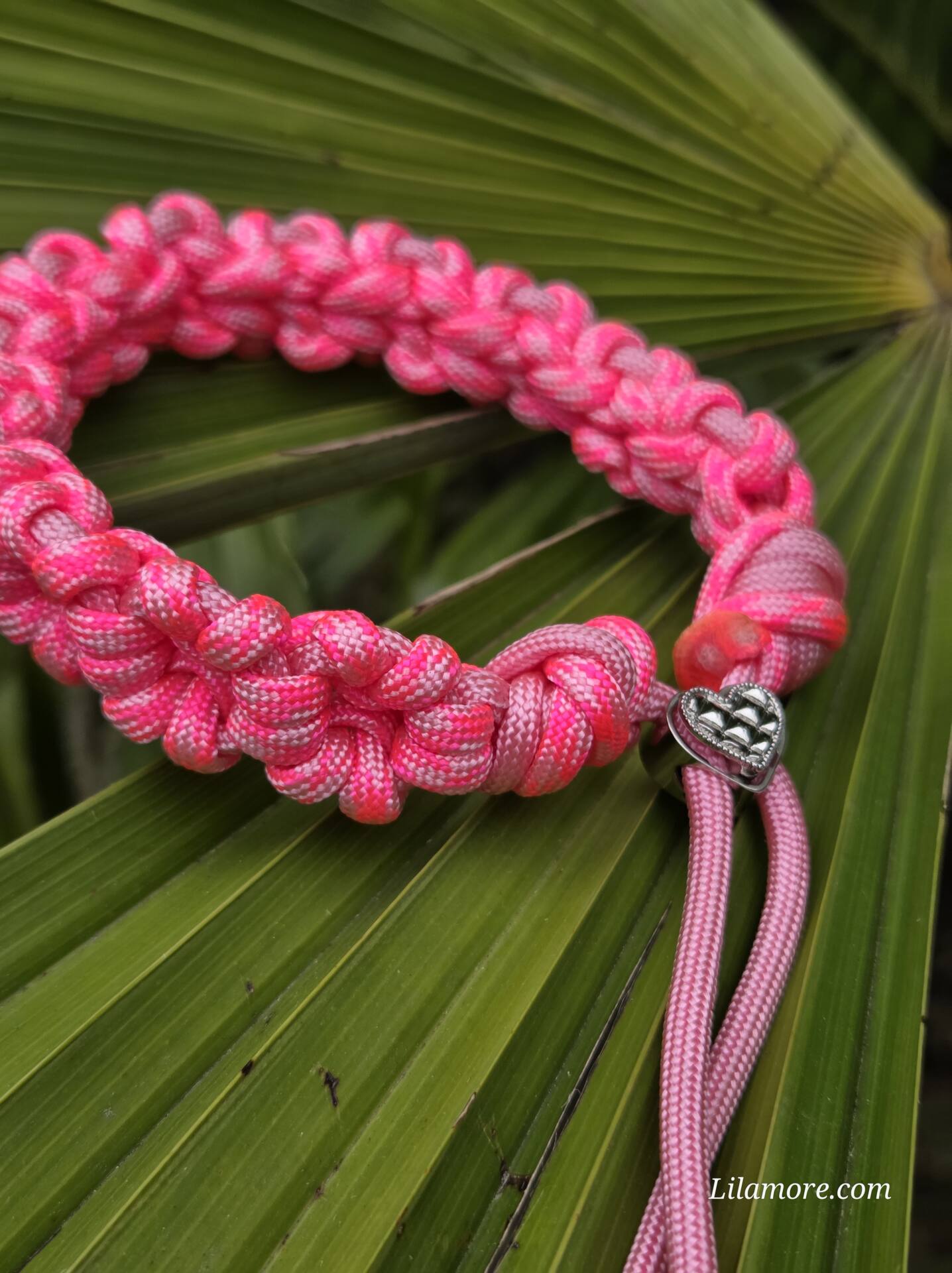 HU 21-25 cm Geflochtenes Paracord Schmuckhalsband Fiorellini pic