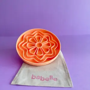 Schleckmatte Petal Pfirsich