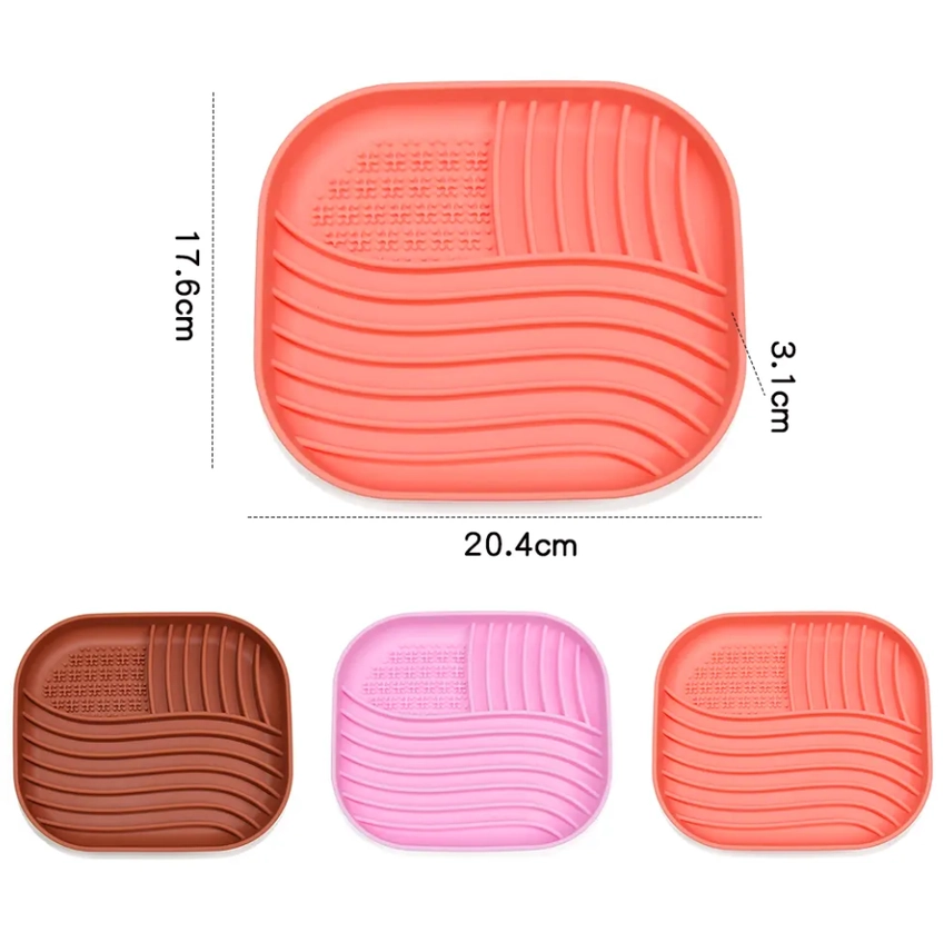 Schleckmatte Wavy Koralle – Bild 3