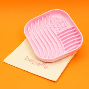 Schleckmatte Wavy Rosa